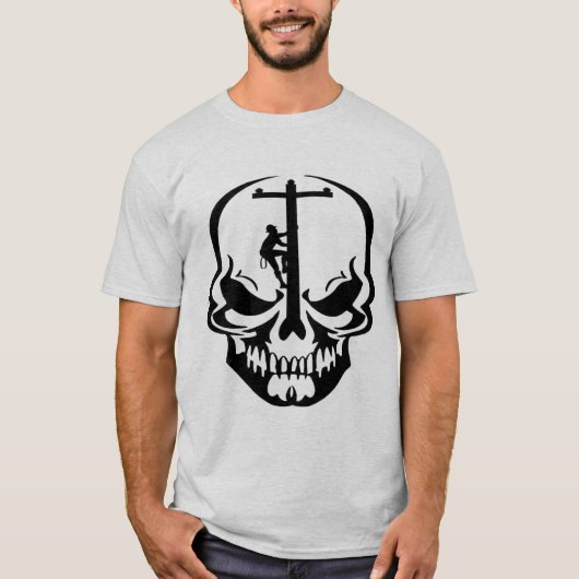架線工夫 Tシャツ (正面)