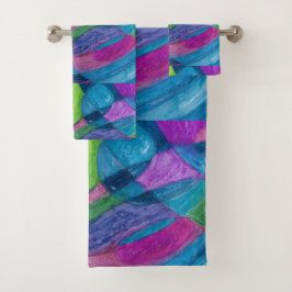 柄デザインタオルセット バスタオルセット