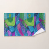 柄デザインタオルセット バスタオルセット (ハンドタオル)