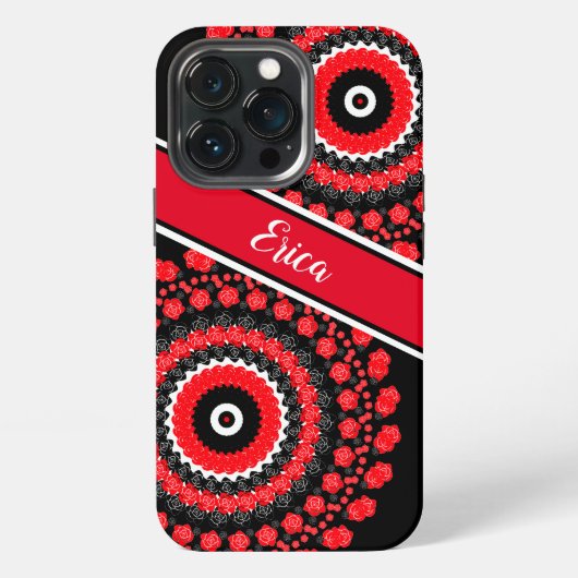 柄入りカスマテiPhoneケース iPhoneケース (裏面)