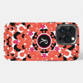 柄入りカスマテiPhoneケース iPhoneケース (裏面横)