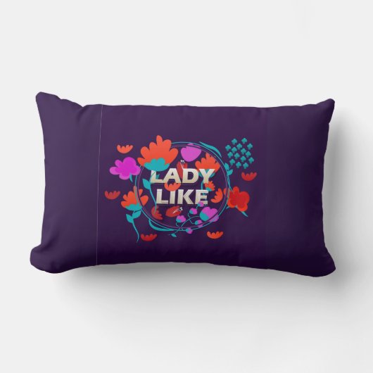 柄杓状枕 ランバークッション (正面)