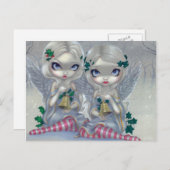 「柊と蔦」のはがき ポストカード (正面/裏面)