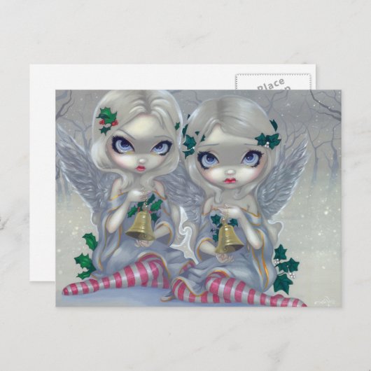 「柊と蔦」のはがき ポストカード (正面/裏面)