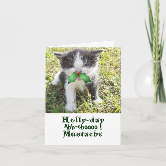 柊の日の口ひげ シーズンカード (正面)