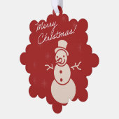 「柊の聖降誕祭のパーティーにすてきついて来い!」 オーナメントカード (左)