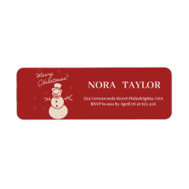 「柊の聖降誕祭のパーティーにすてきついて来い！」 ラベル