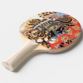 柏手の羽押 卓球ラケット (正面アングル)