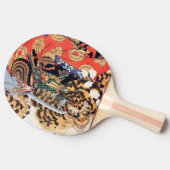 柏手の羽押 卓球ラケット (横)