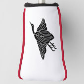 柏鶴 ゴルフヘッドカバー (回転90)