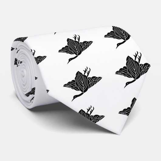 柏鶴 ネクタイ (ロール)