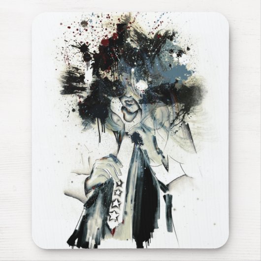 某大 マウスパッド (正面)