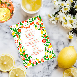 柑橘お祝いカスタムドリンクサマーフルーツ メニュー