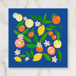 柑橘お祝いカスタムベイビーシャワーありがとう フェイバータグ