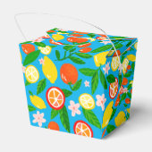 柑橘お祝いミカン赤ちゃんシャワーかわいい フェイバーボックス (裏面サイド)