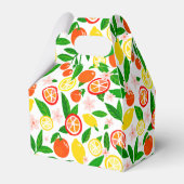 柑橘お祝いミカン赤ちゃんシャワーかわいい フェイバーボックス (裏面サイド)