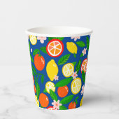 柑橘お祝いミカン赤ちゃんシャワー 紙コップ (正面)