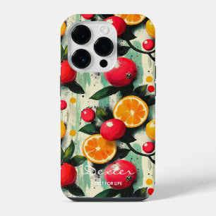 柑橘とベリーのデライトフルーツフルバイブランス iPhone 14 PROケース