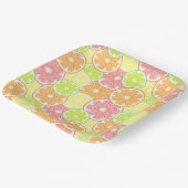 柑橘フルーツ ペーパープレート (傾斜あり)