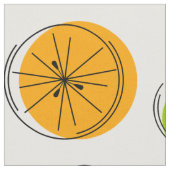 柑橘数々の類 ファブリック (クローズアップ)