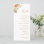 柑橘系オレンジ食べフローラレッツホワイト結婚ズ メニュー (スタンド正面)