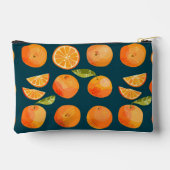 柑橘系オレンジ アクセサリーポーチ (裏面)