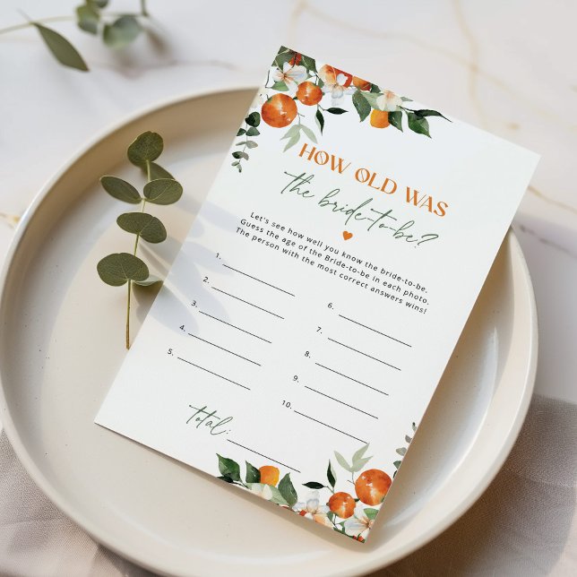 柑橘系テーマ花嫁は何歳になる予定だった (クリエイターアップロード済み)