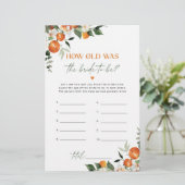 柑橘系テーマ花嫁は何歳になる予定だった (スタンド正面)