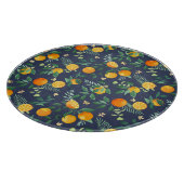 柑橘系フュージョン：熱帯性のオレンジしゃれている カッティングボード (角)