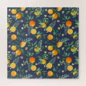 柑橘系フュージョン:熱帯性のオレンジしゃれている ジグソーパズル (横)