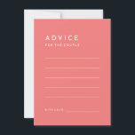 柑橘系ミニマル結婚リストピンクアドバイスカード アドバイスカード<br><div class="desc">私たちの柑橘系ミニマル結婚リストピンクのアドバイスカードデザインを紹介します。ピンク無地の、オレンジ、黄色、緑の背景と美しいフォントの組み合わせで、このテーマはレトロな魅力のtouchとエレガンスコンテンポラリーを醸し出している。当社の柑橘系水カラーテーマを補完するように設計されたこのミニマリストは、カラフルフローラグラフィックに完璧なバランスを提供する。あなたは庭の出来事やシックな都市のお祝いをホストするカジュアルか、これらの時代を超えた動きのない結婚デザインやデコは、あなたの結婚式の日のあらゆる面に色とスタイルの追加ポップ・アートの。オレンジ鮮やか色、ピンク、緑、黄色の色合いがあなたの楽しい祭りのトーンを設定し、夏の日のように明るく美しい思い出を作成する。私たちのコレクションと同様にもし、デザインに関する特別な要求や質問がある、お知らせください。私たちはあなたの完璧な美救済しさを作り出すこ結婚とが嬉しい。</div>