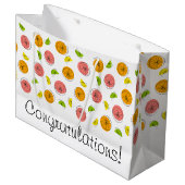 柑橘系数々のおめでとう!抱き枕ラージ ラージペーパーバッグ (正面アングル)