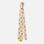 柑橘系数々のネクタイ ネクタイ (正面)