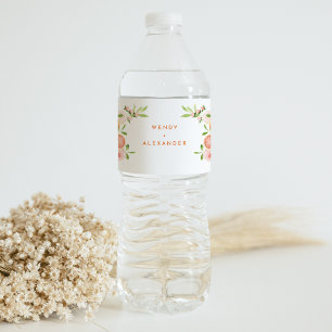 柑橘系水結婚色 ペットボトルラベル