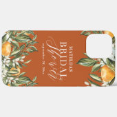 柑橘素朴植物フローラモダンシック Case-Mate iPhoneケース (裏面 (横))