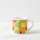 柑橘類が付いているパターン エスプレッソカップ (右)