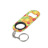 柑橘類が付いているパターン キーホルダー栓抜き (裏面アングル)