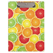 柑橘類が付いているパターン クリップボード (正面)