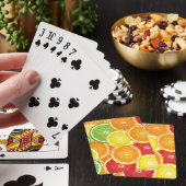 柑橘類が付いているパターン トランプ (インサイチュ)