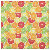 柑橘類が付いているパターン ファブリック (見本)