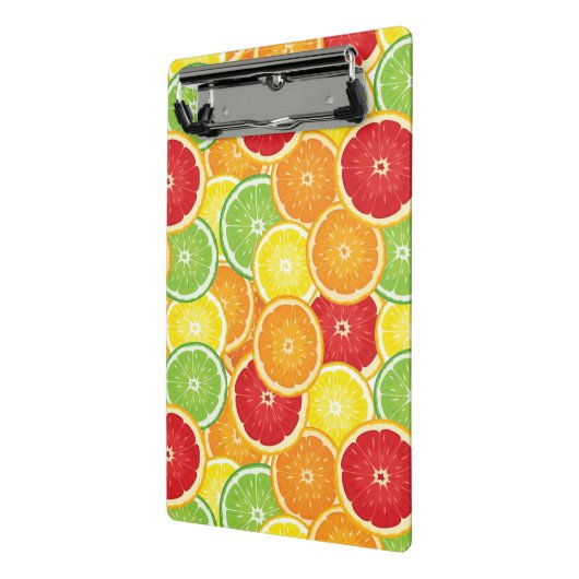 柑橘類が付いているパターン ミニクリップボード (アングル2)