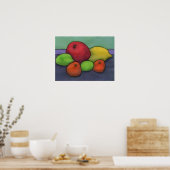 柑橘類とザクロのポスター ポスター (キッチン)