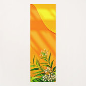 柑橘類と離れのグラフィック ヨガマット (正面)