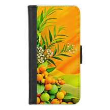 柑橘類と離れのグラフィック