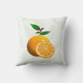 柑橘類のオレンジ クッション (裏面)