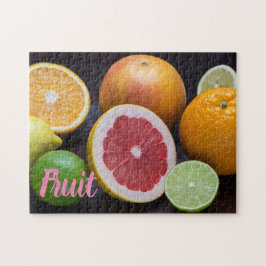 柑橘類のオレンジ、ライム、マンダリンのバリエーション ジグソーパズル