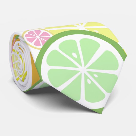 柑橘類のタイ ネクタイ (ロール)