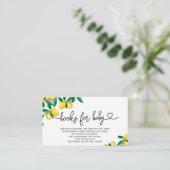 柑橘類のベビーチケットエンクロージャカード エンクロージャーカード (スタンド正面)