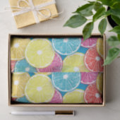 柑橘類のポップ・アートの薄切り 薄葉紙 (ギフト)