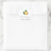 柑橘類のレモン – この本は次のものだ スクエアシール (バッグ)